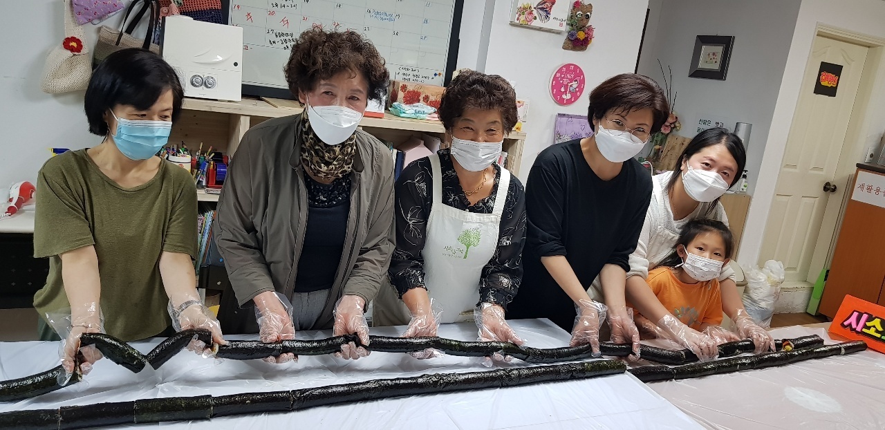 마당김밥 이미지