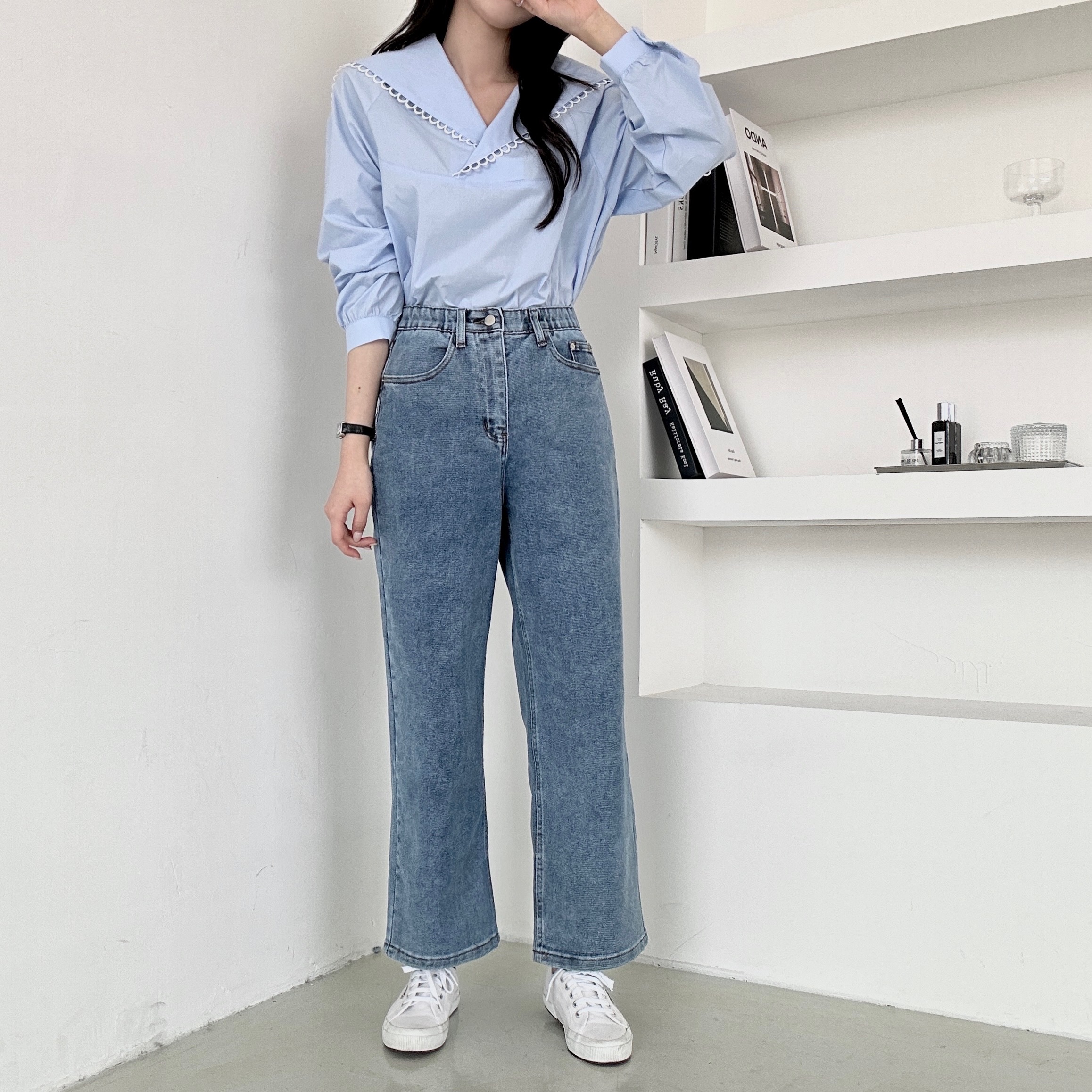 통바지 이미지