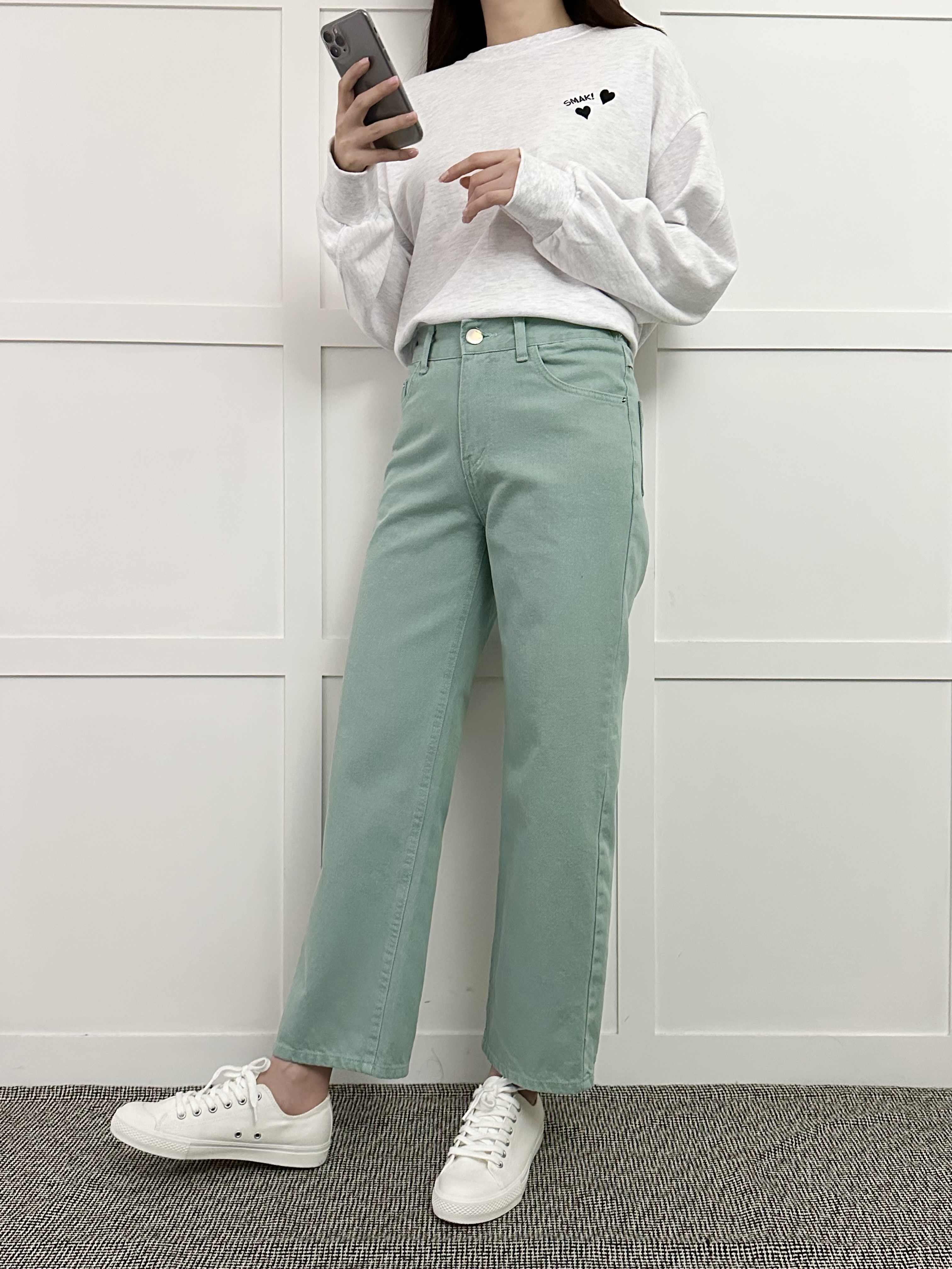 통바지 이미지