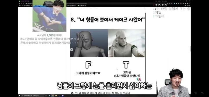 F들은 왜 F면서 T를 공감하지 못해줘요?(스압주의) | 인스티즈