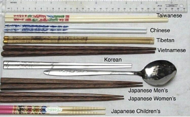 아시아 국가별 젓가락스타일.jpg | 인스티즈