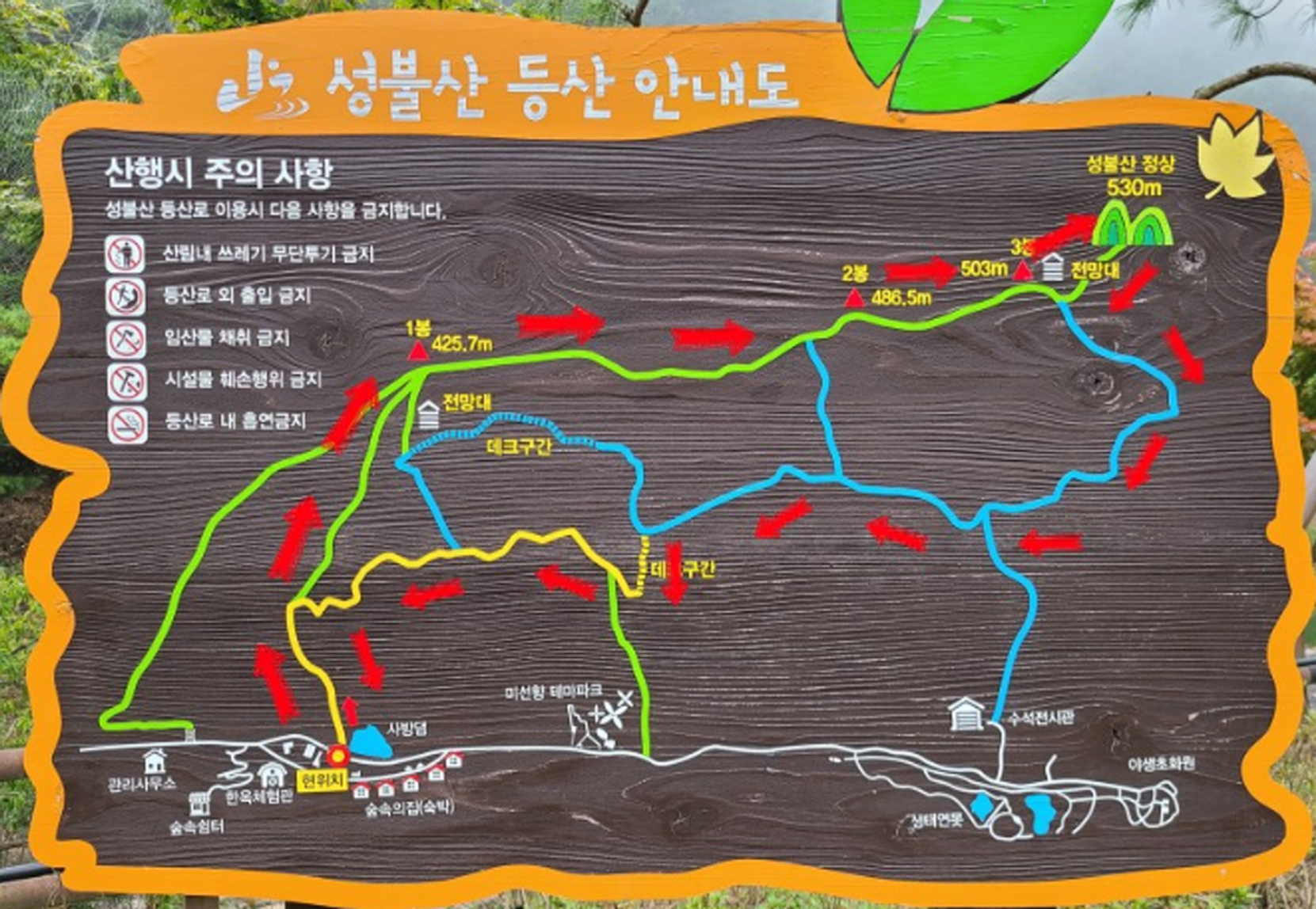 성불산 치유의 숲 이미지