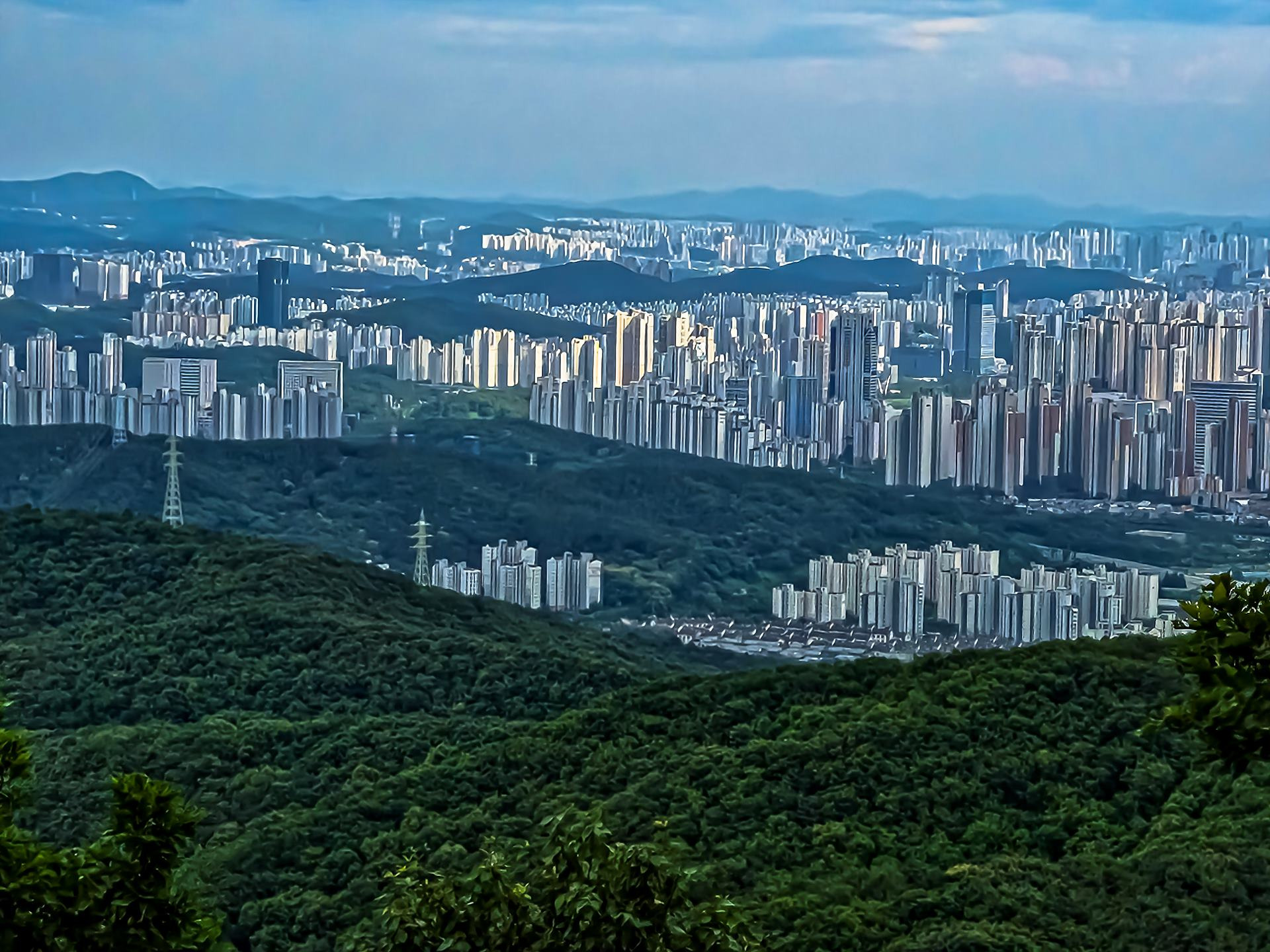 광교산 전경 2