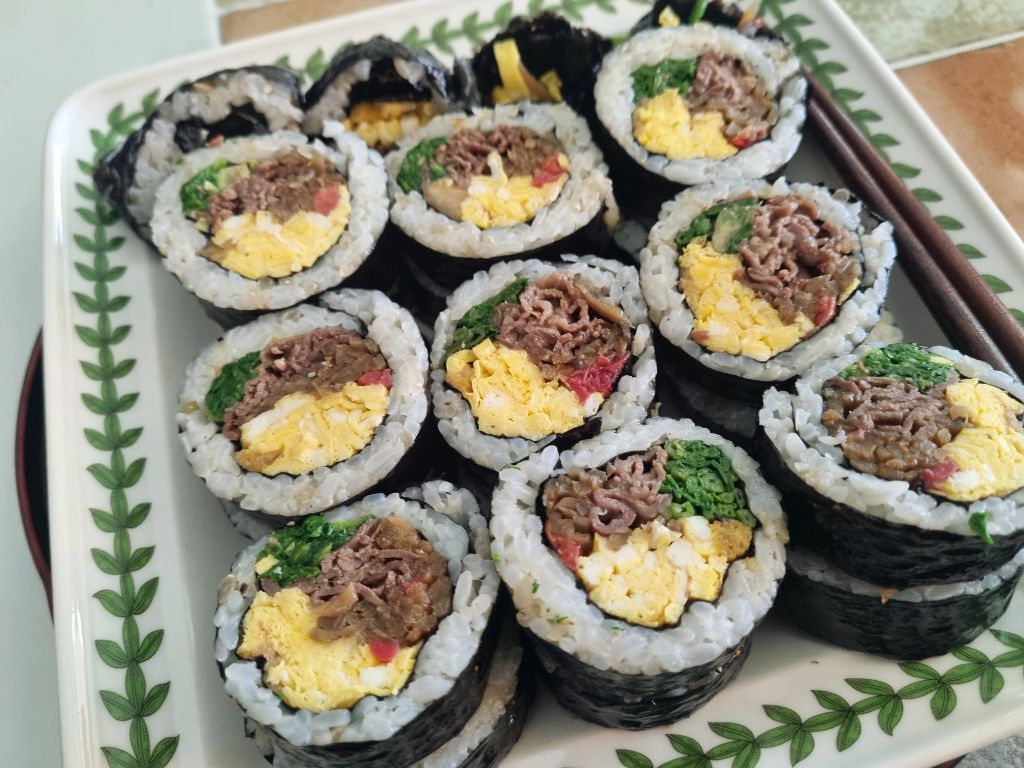 집김밥 이미지