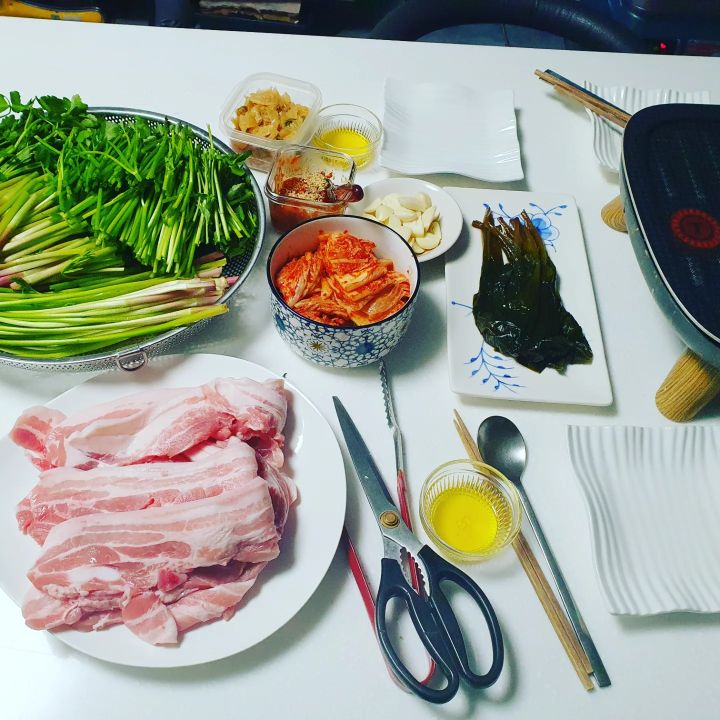 삼겹구이 이미지