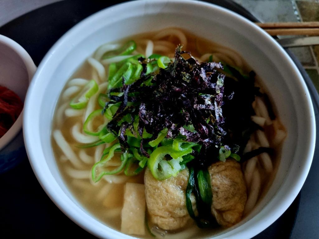 유부우동