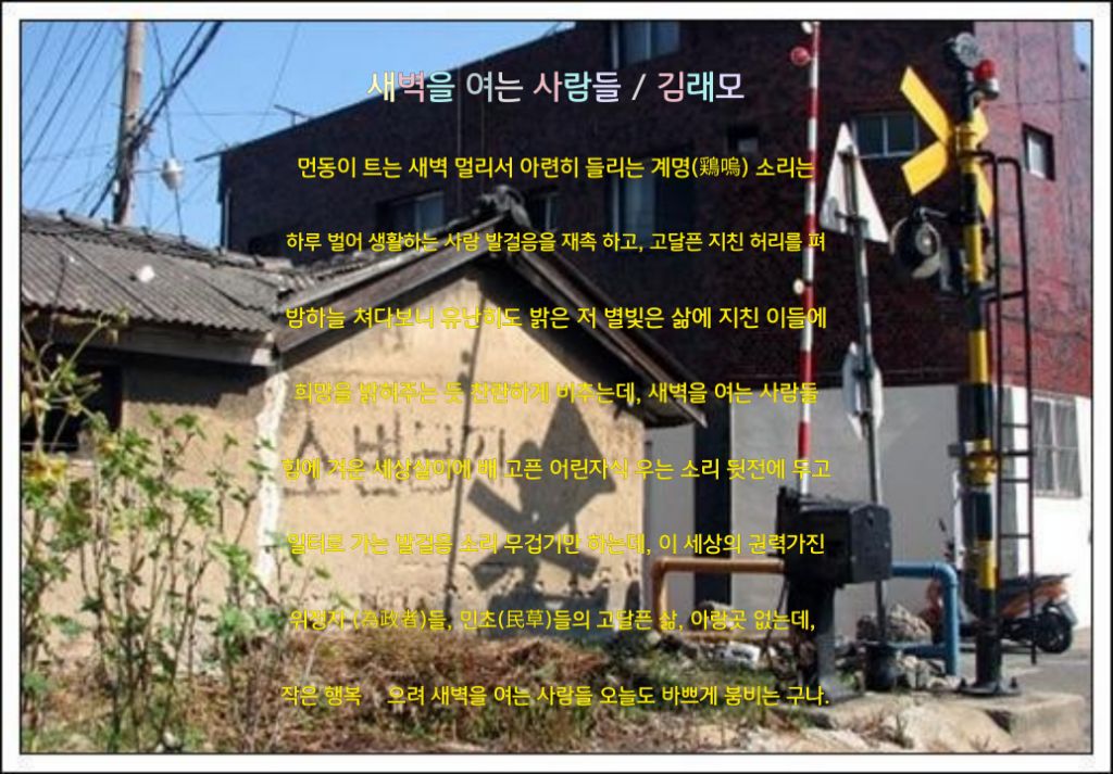 새벽을여는사람들 이미지