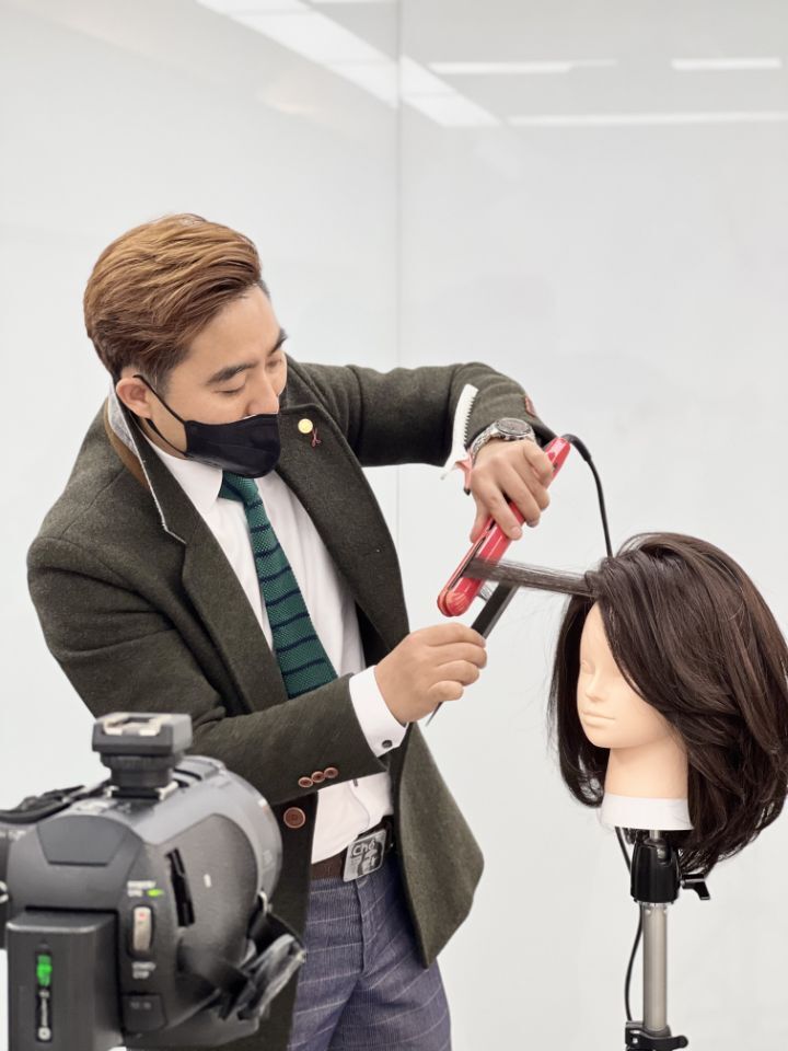 정정례헤어 이미지