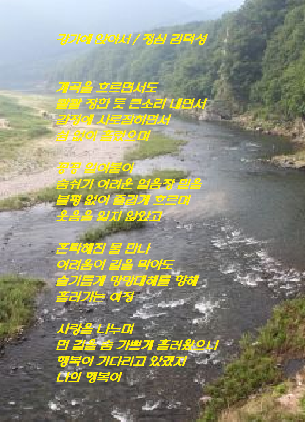 강가에.... 이미지