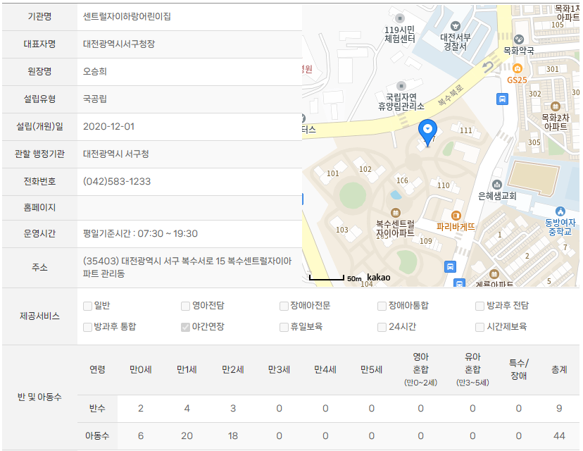센트럴자이하랑어린이집 이미지