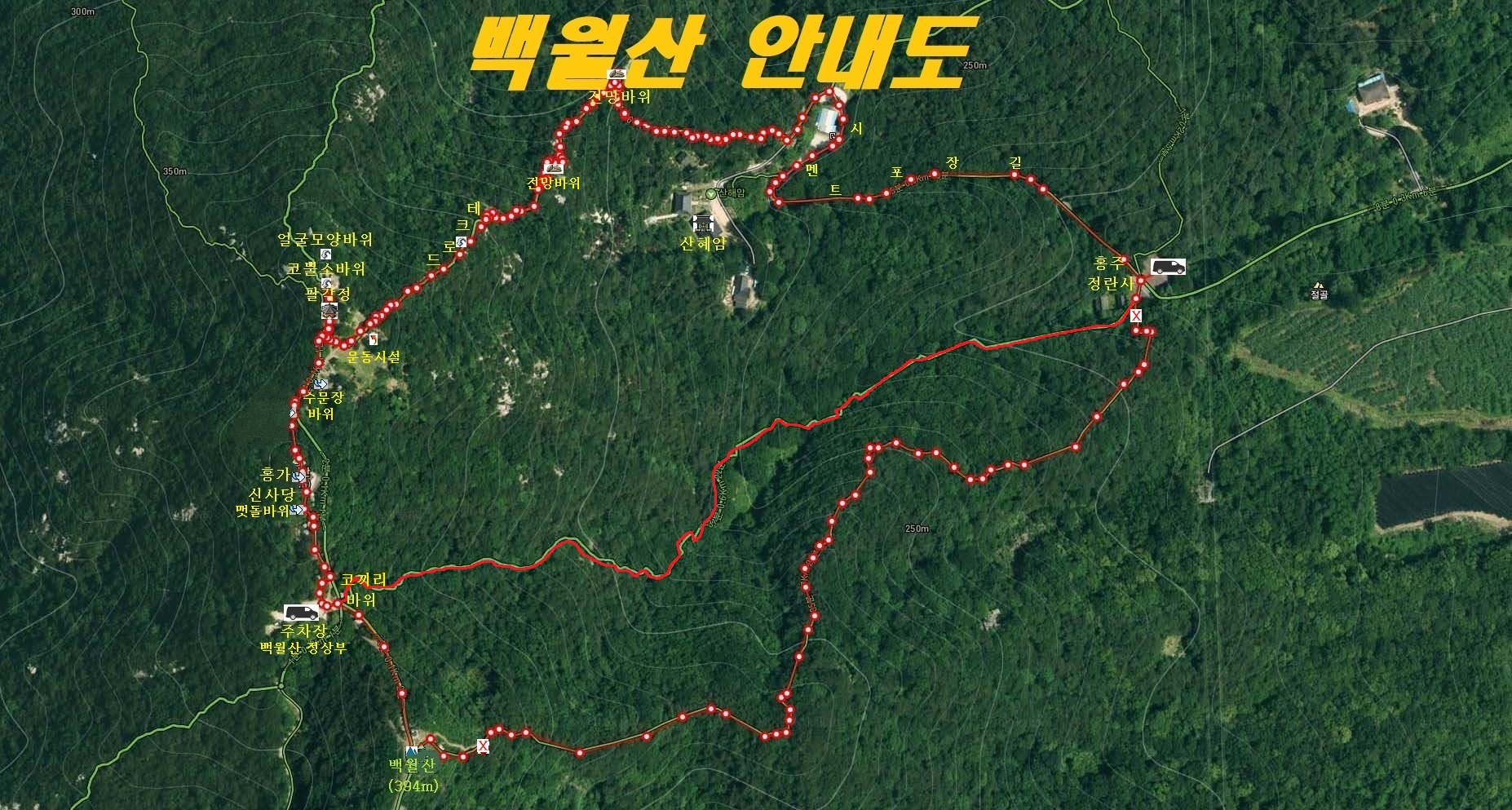 충남 홍성 관광-홍주의사총, 홍성 홍주읍성&백월산 안내도 - 산행&여행 안내도 - 대전 유성구 MTB & 산과 여행