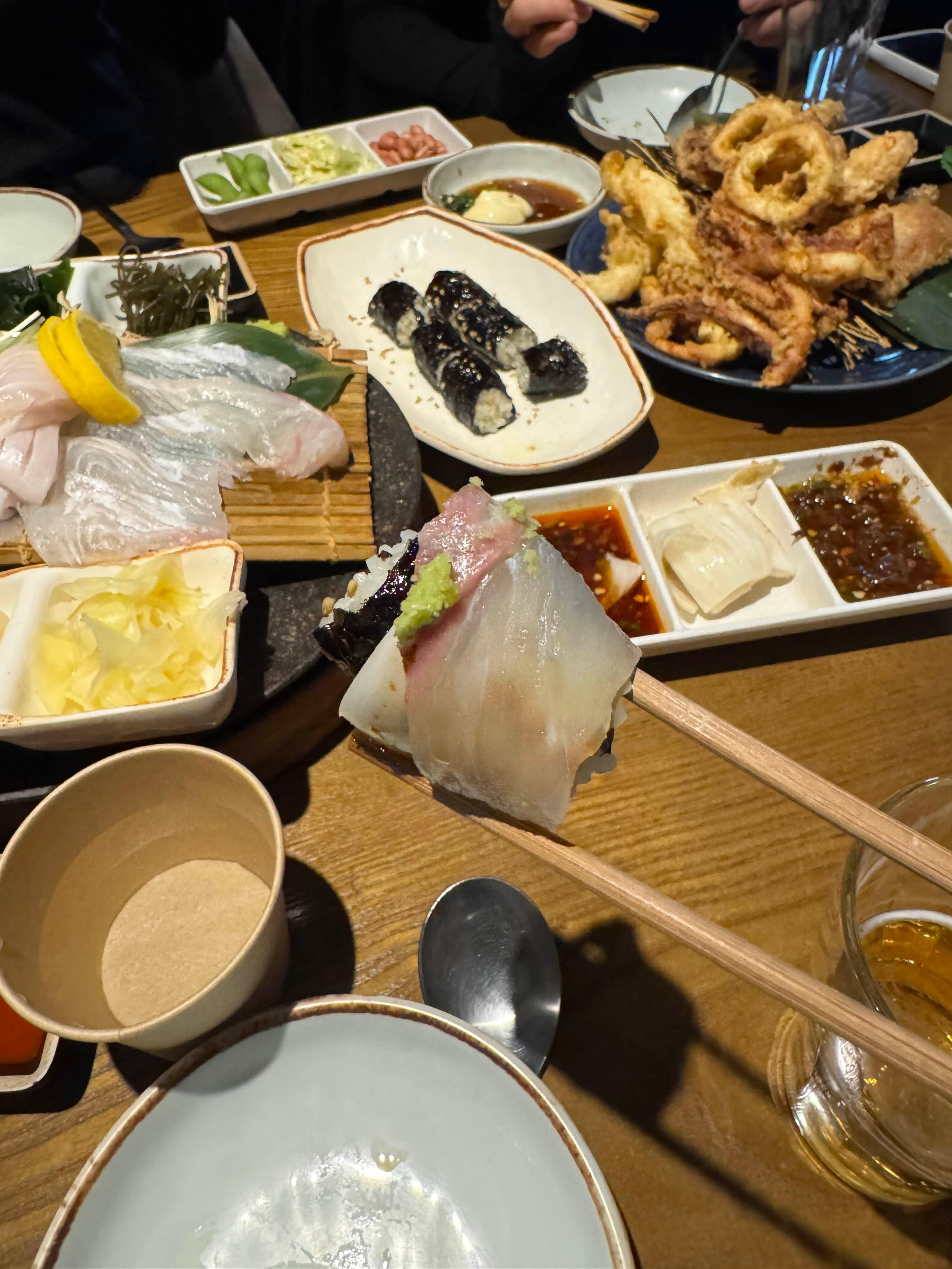 숙성 광어회
