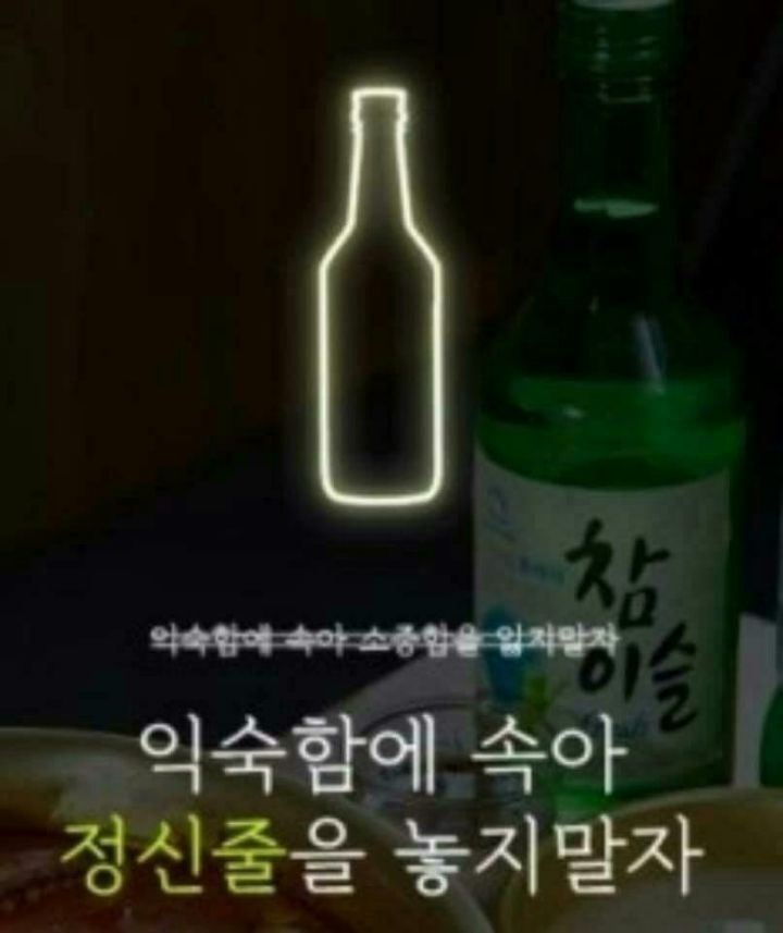 혼술 이미지