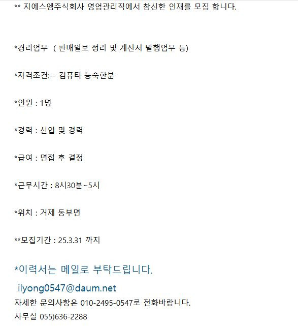 지에스엠 이미지