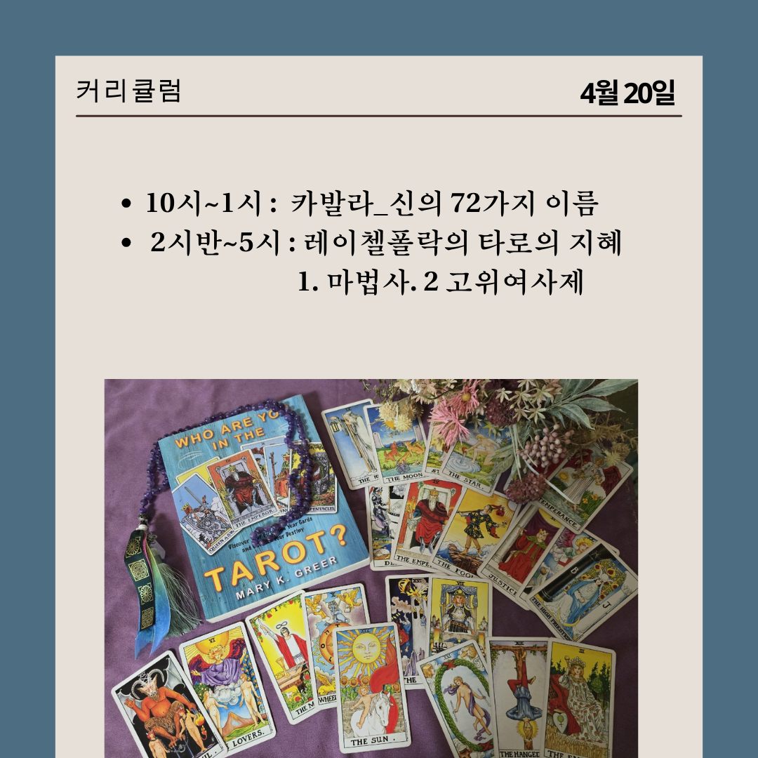 타로한잔 이미지