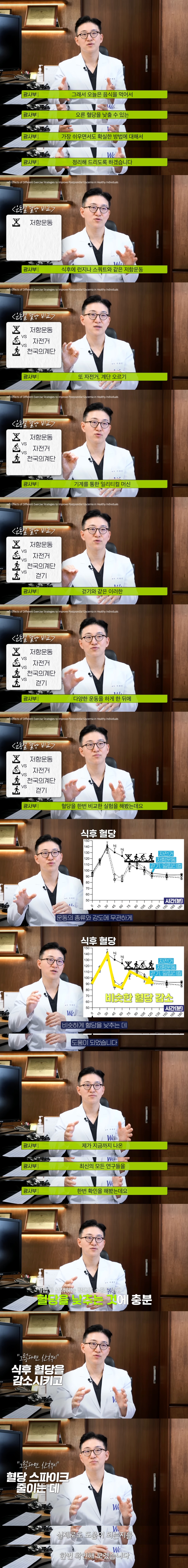 내과 전문의가 설명해주는 식후 혈당 관리에 가장 효율적인 가성비 식후운동.jpg (스쿼트 튀어나올까봐 무서운 사람들 봐도 됨) | 인스티즈
