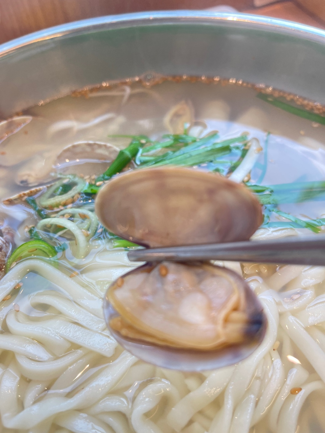 수바지락칼국수 이미지