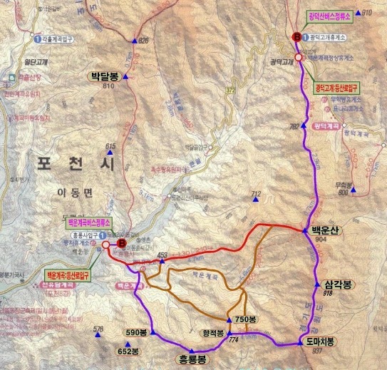백운산(포천) 이미지