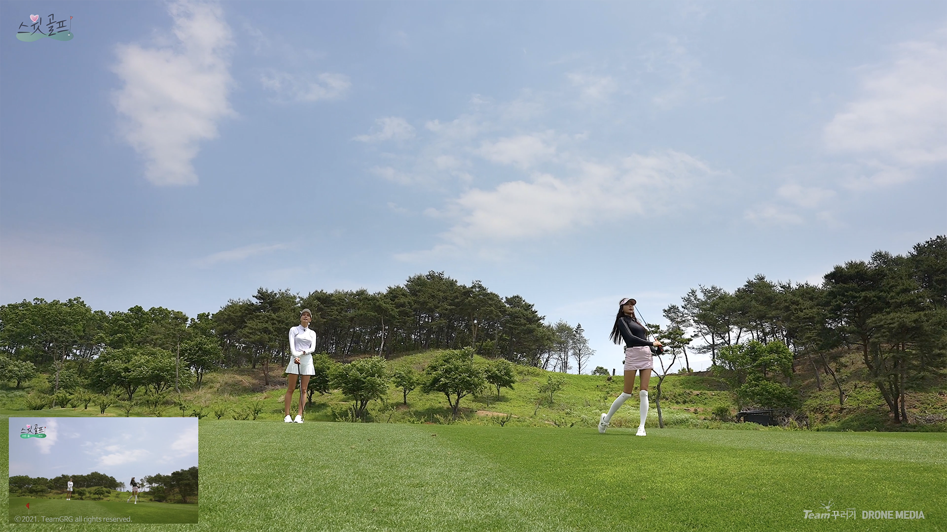 골프스케치 이미지