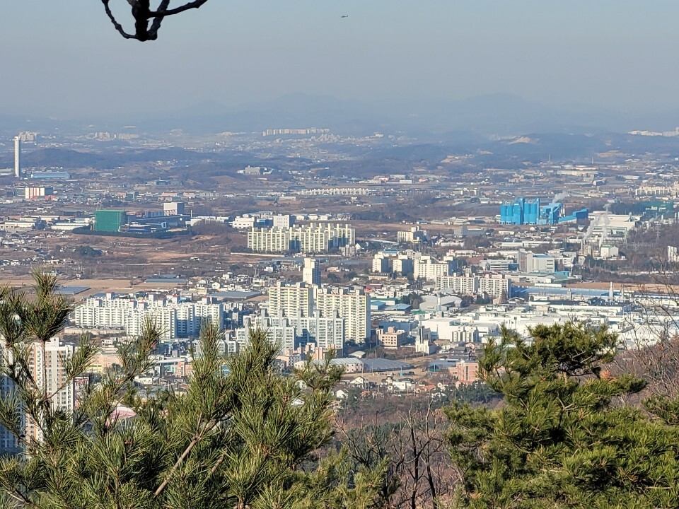 모래봉에서본 남창 마을 및 서해 행담도 - 남창마을 사진 자료실 - 남창마을