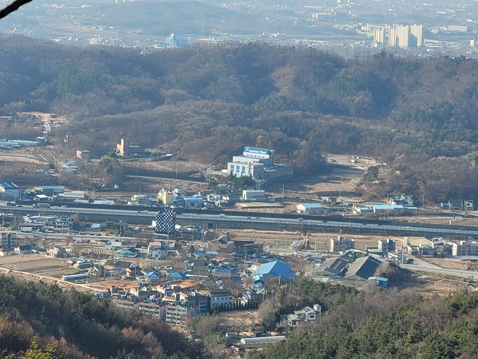 모래봉에서본 남창 마을 및 서해 행담도 - 남창마을 사진 자료실 - 남창마을