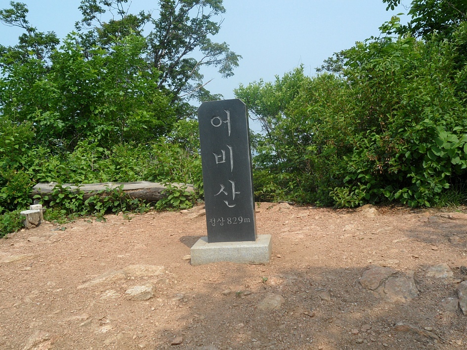 어비산 정상(829m) 이미지