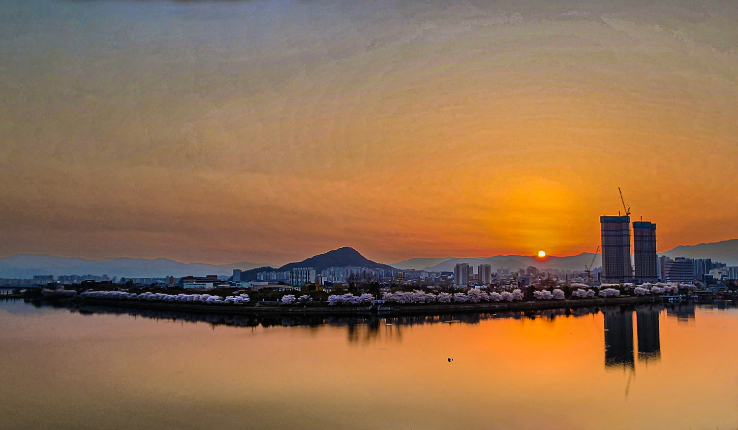 춘천시 전경 이미지