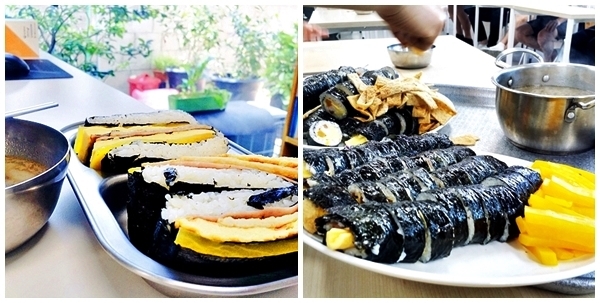 돌돌이 김밥 이미지