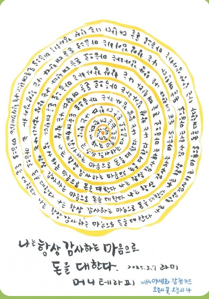머니테라피 이미지