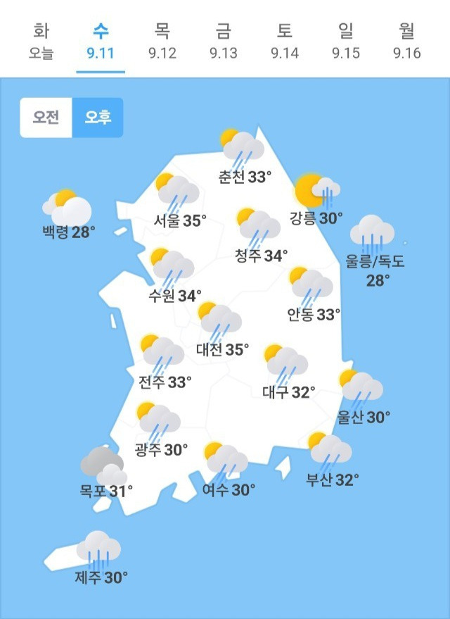 오늘의날씨 이미지