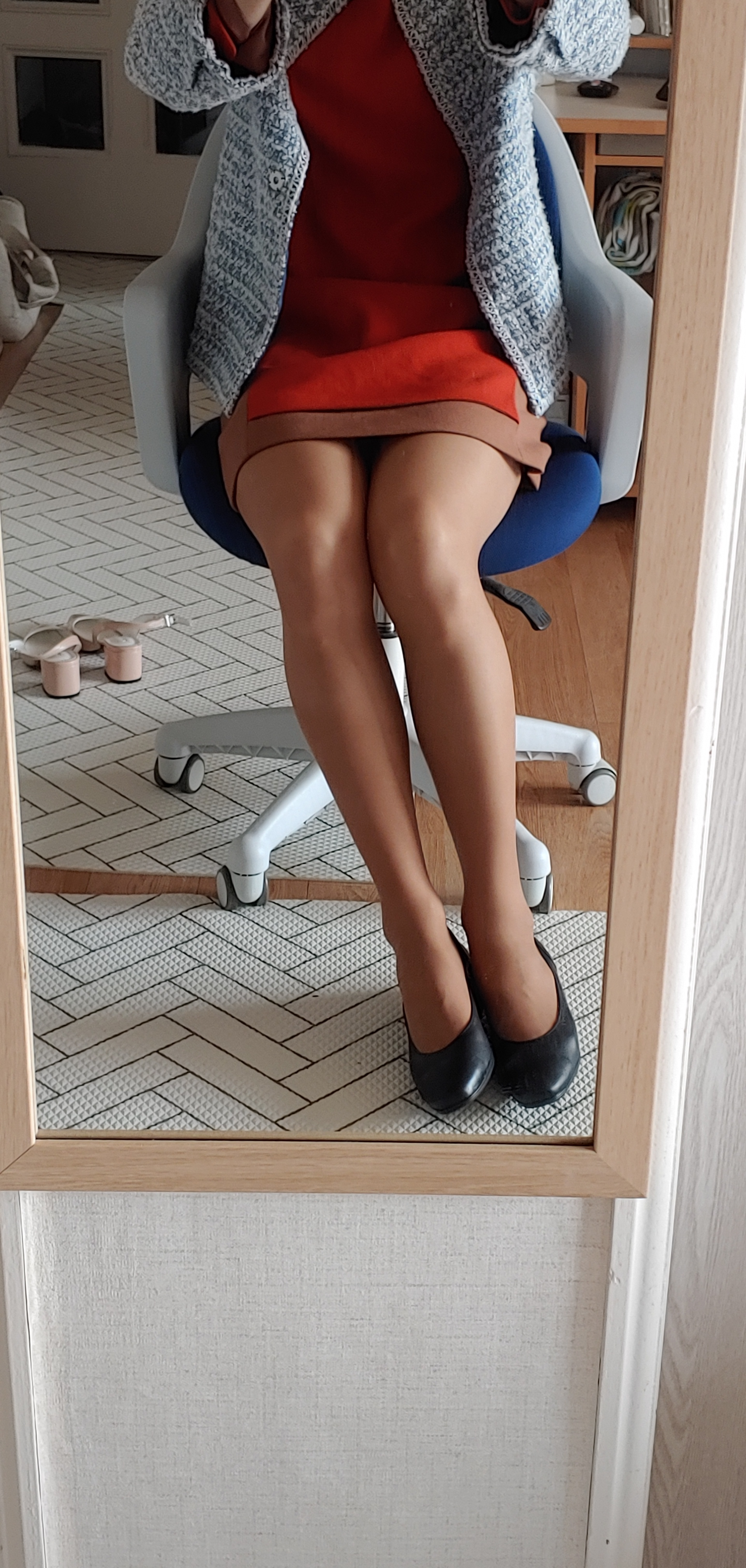 오렌지 커피 이미지