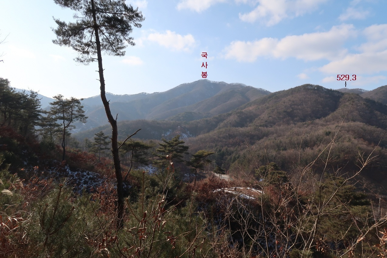 정안국사봉 이미지