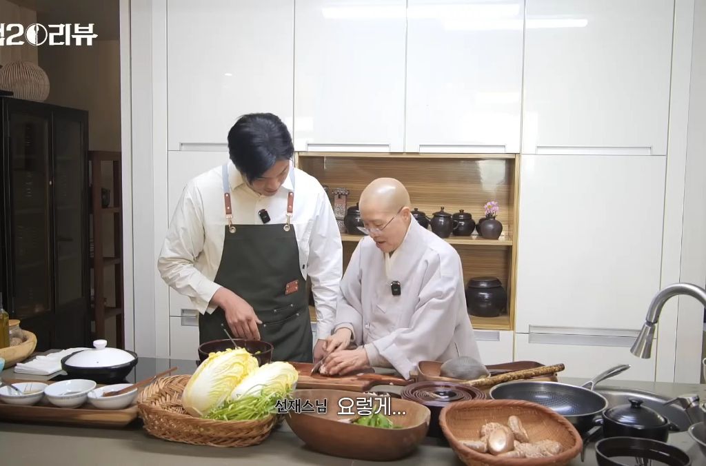 선재스님 지시 못알아듣는 모수 | 인스티즈