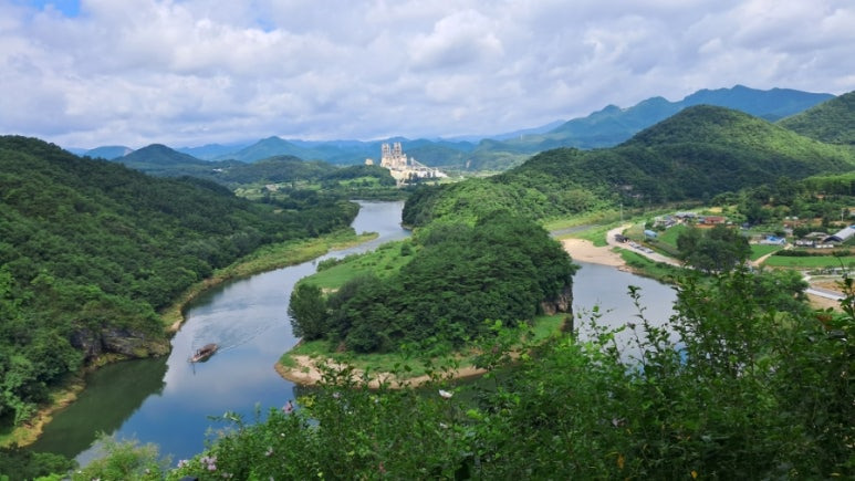 한반도 지형 이미지