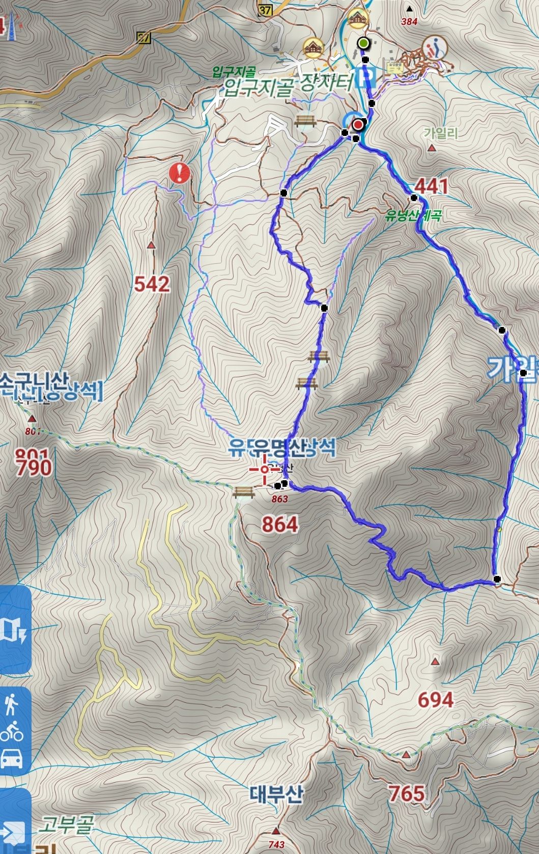 유명산 이미지