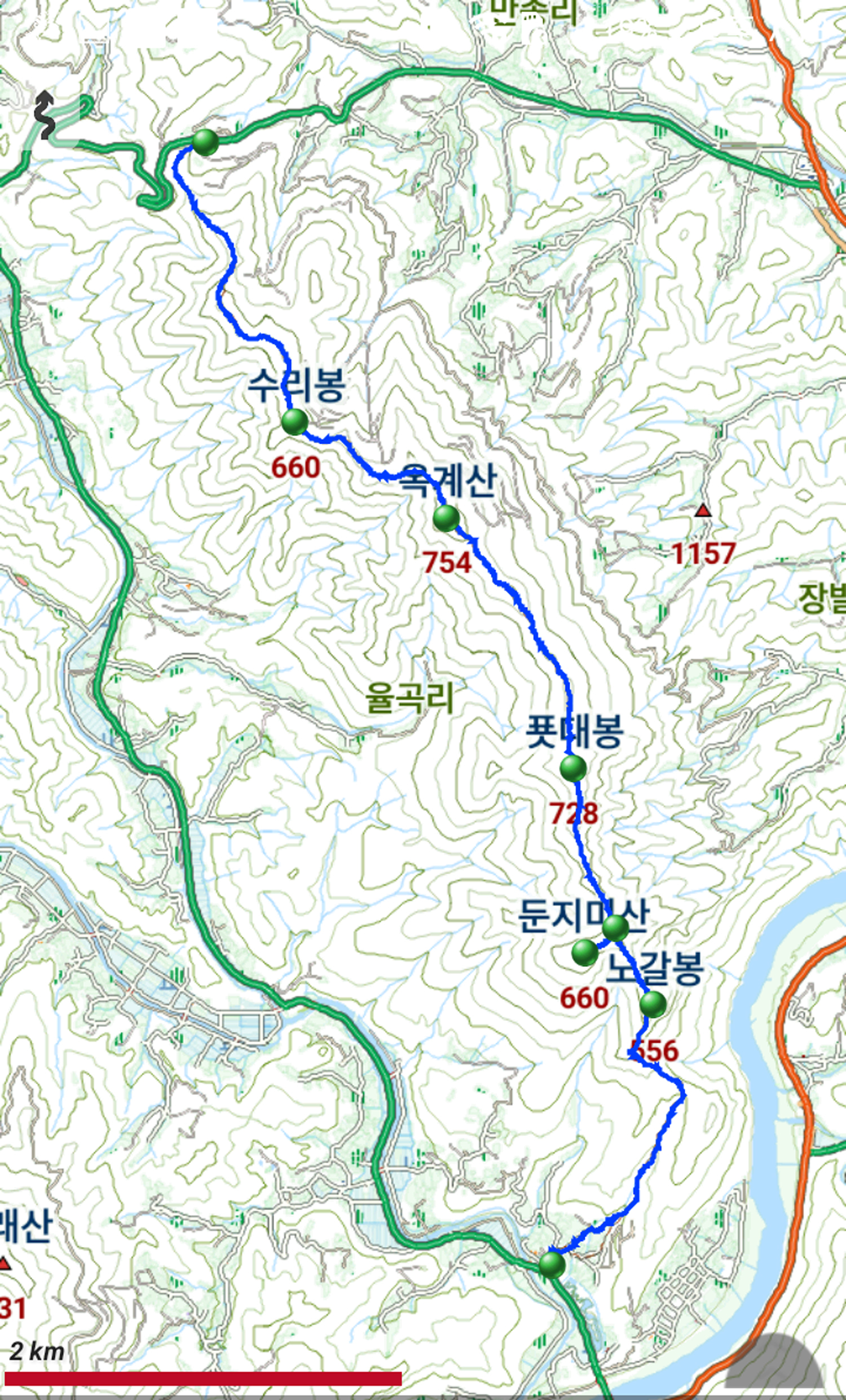 푯대봉 조망 이미지