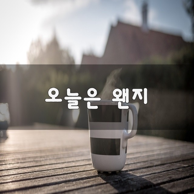 오늘은왠지 이미지