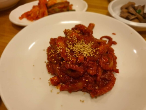 낙지무침(소)