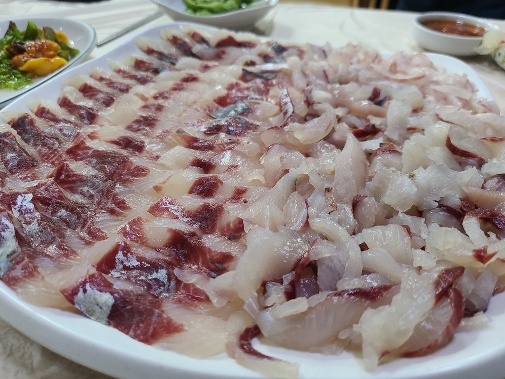 숭어회
