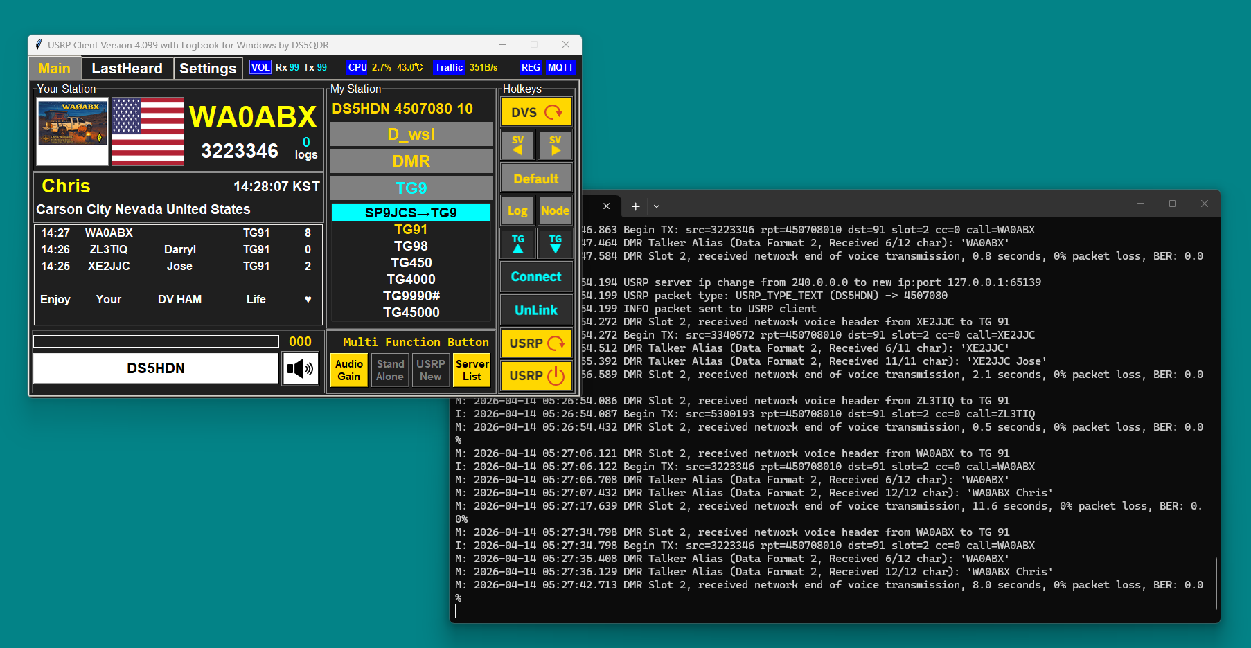 [WSL] DVSwitch-server 설치 - DVswitch USRP - 한국DV(DMR/D-star/C4FM)CAFE