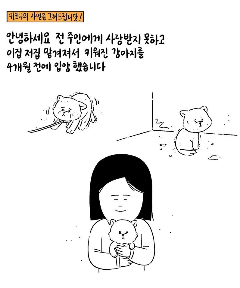전 주인에게 사랑받지 못하고 이 집 저 집 맡겨져서 키워진 강아지를 입양했습니다 | 인스티즈
