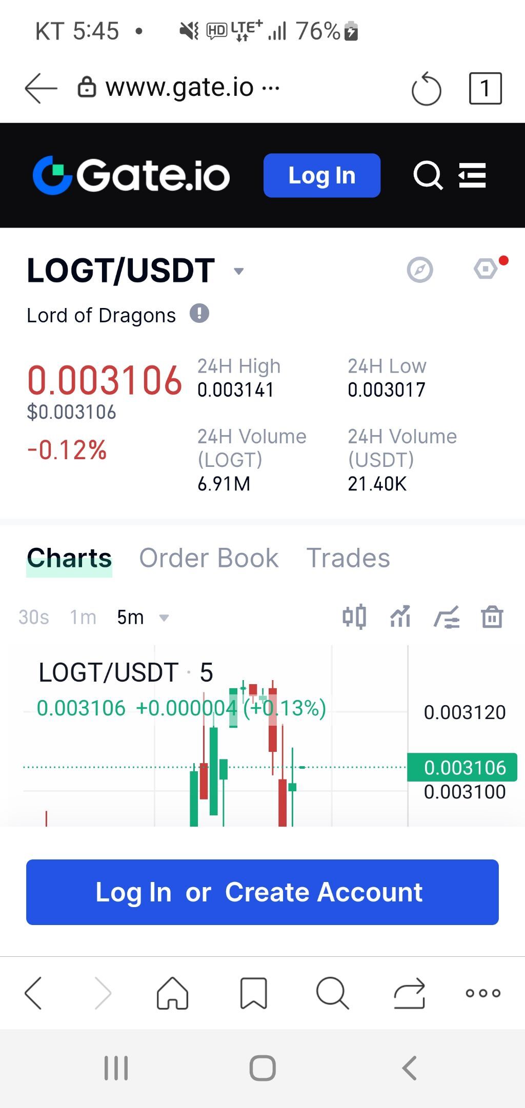 LORT 코인에 이상이 생겼네요~~ gate.io에서 증발했습니다. 이제 LOD 는 끝났고 온페이스게임즈는 사망직전입니다. -  자유게시판 - 온페이스대장정