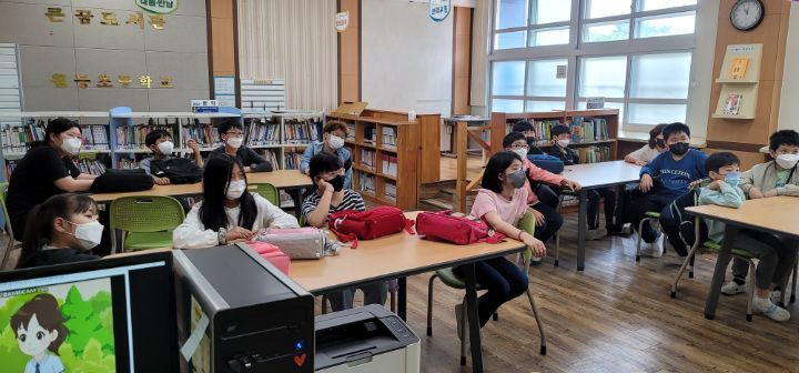 월등 초등학교 이미지