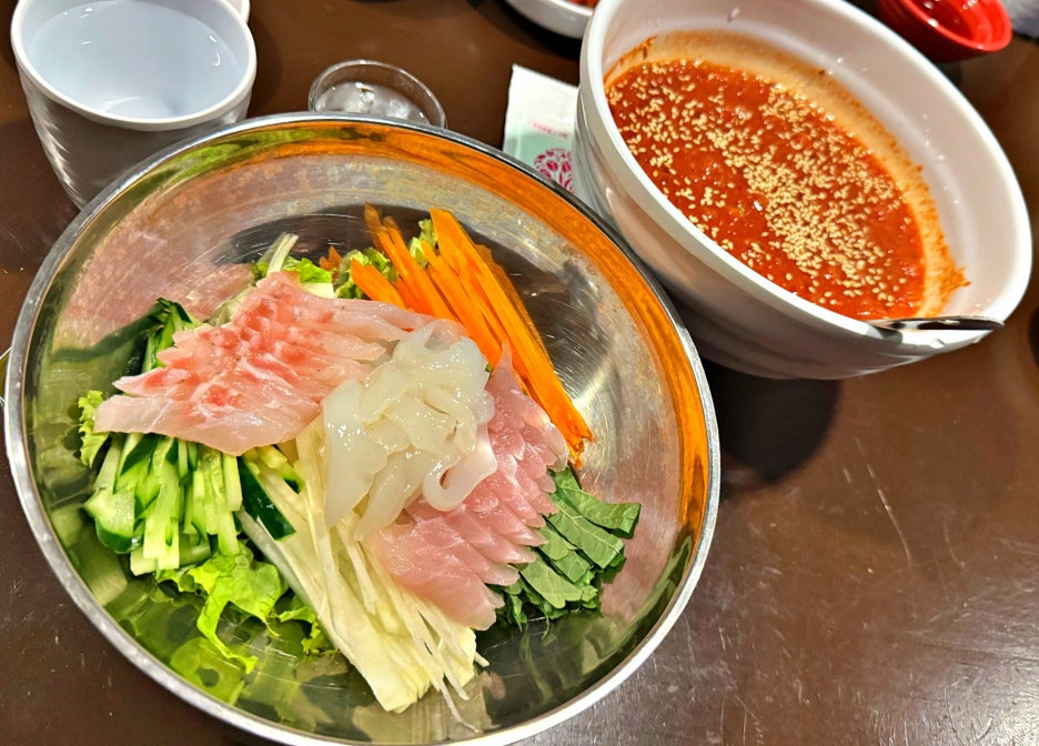 소라무침