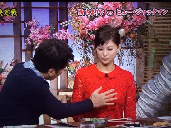 일본방송에서 당황한 휴잭맨.jpg | 인스티즈