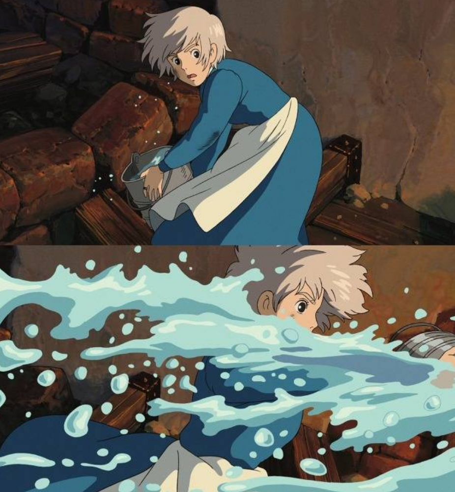 영화 하울의 움직이는 성을 타임라인 순서대로 간단 정리.jpg (영화 아직 안봤다면 당연 스포) | 인스티즈