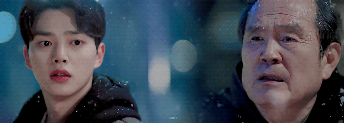 [나빌레라] 덕출 할아버지를 위해 눈오는 밤 길거리에서 발레하는 채록 | 인스티즈