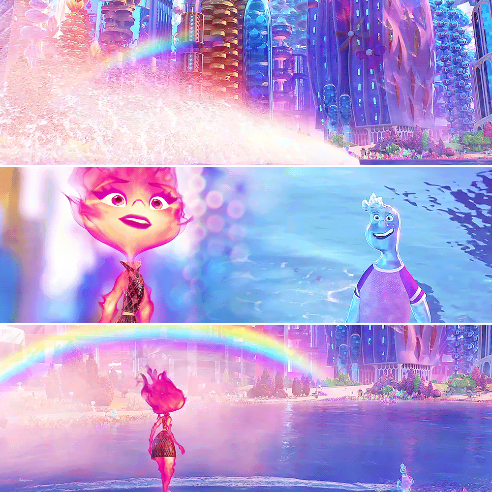 (스포) 영상미 미친 엘리멘탈 그 장면씬.gif | 인스티즈