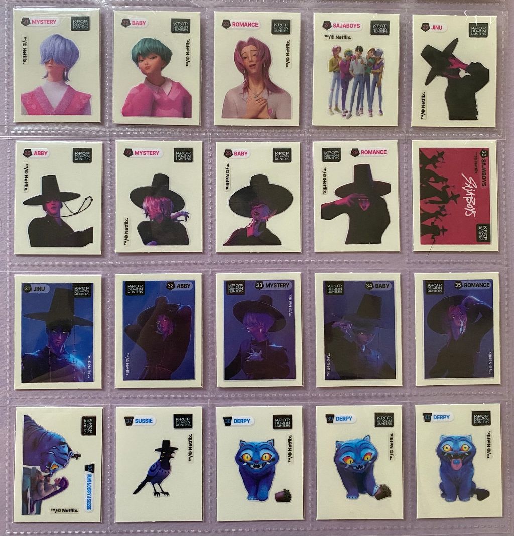 벌써 나온 케데헌 X GS25 콜라보 띠부씰 올클리어 후기 | 인스티즈