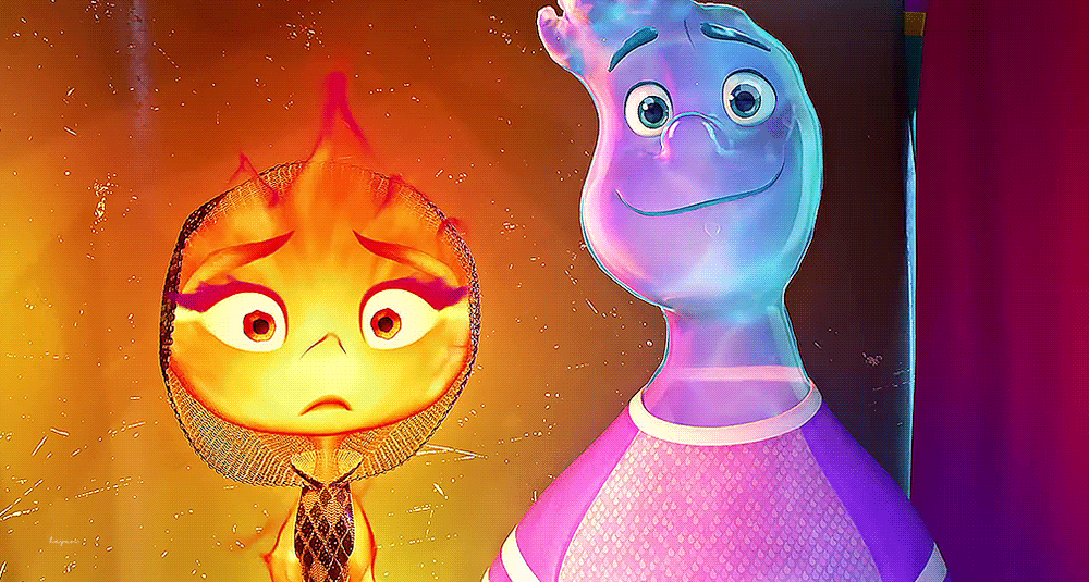 (스포) 영상미 미친 엘리멘탈 그 장면씬.gif | 인스티즈